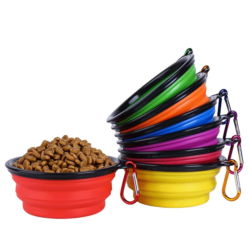 Folding Portable Silicone Bowl