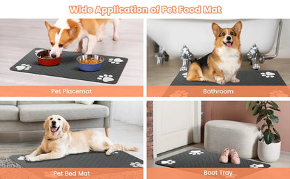 Pet Feeding Waterproof Mat