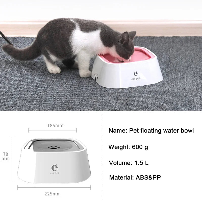 Floating No-Spill Water Bowl