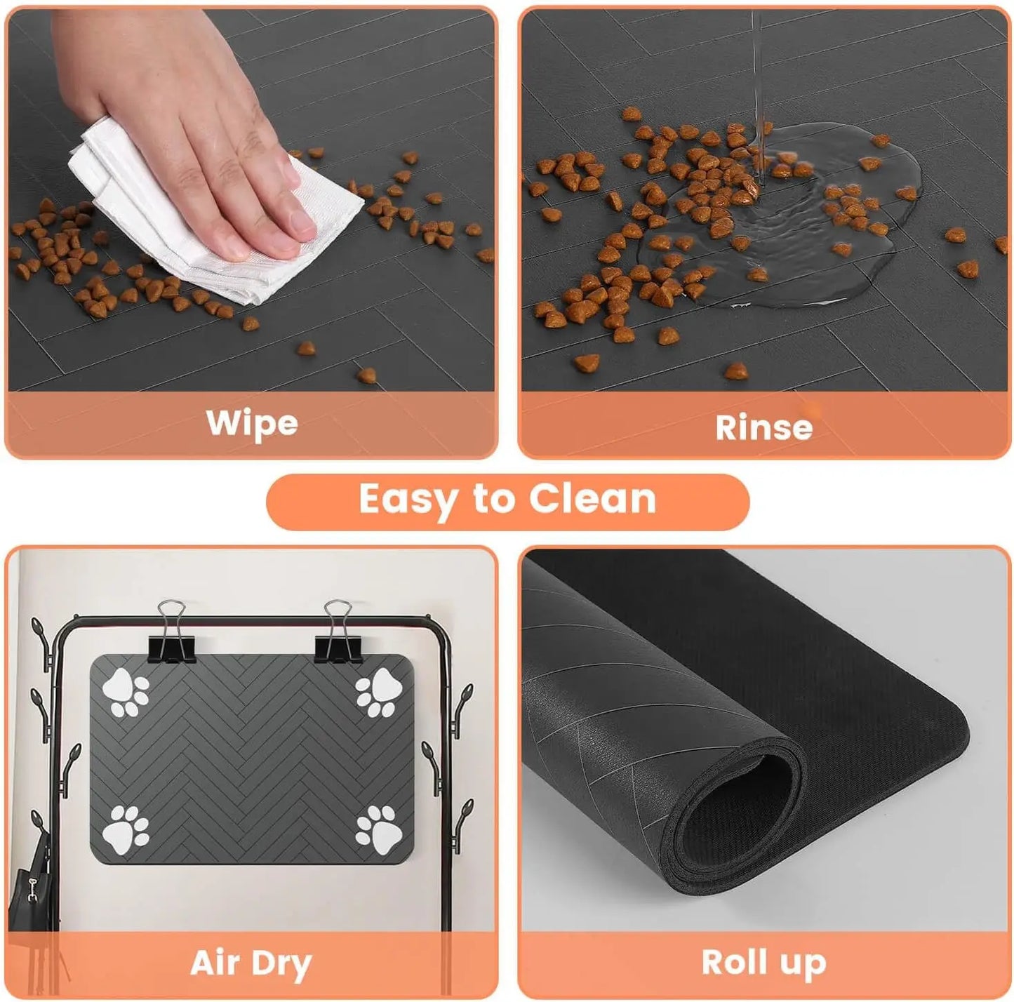 Pet Feeding Waterproof Mat