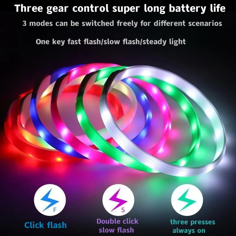 LED Luminous Waterproof Collar