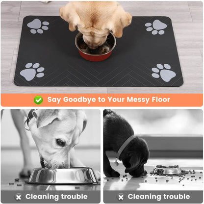 Pet Feeding Waterproof Mat