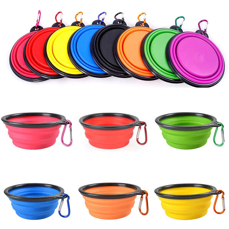 Folding Portable Silicone Bowl