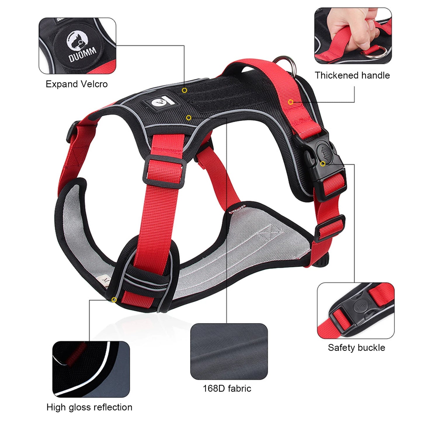 Dog Reflective Harness-Vest