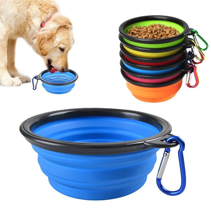 Folding Portable Silicone Bowl